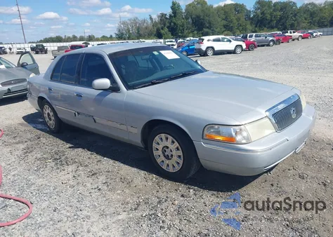2003 Mercury Grand Marquis Gs из США, поврежденный, VIN 2MEFM74W03X632538